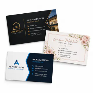 Service business card