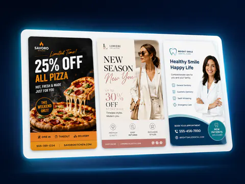 Flyer examples