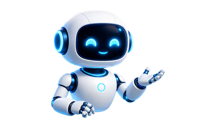 Friendly AI robot assistant